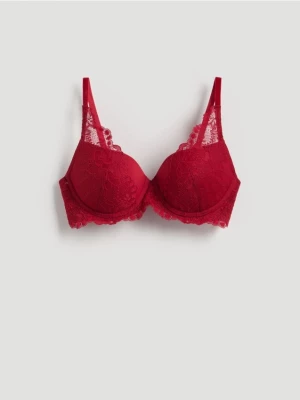 Obrázek produktu Reserved - Krajková push-up podprsenka - červená