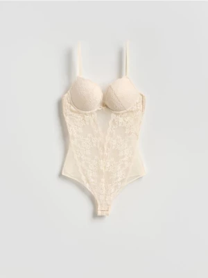 Obrázek produktu Reserved - Krajkové body - krémová
