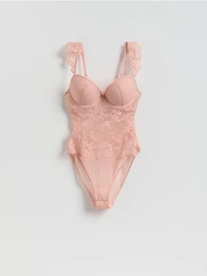 Obrázek produktu Reserved - Krajkové body - pudrově růžová