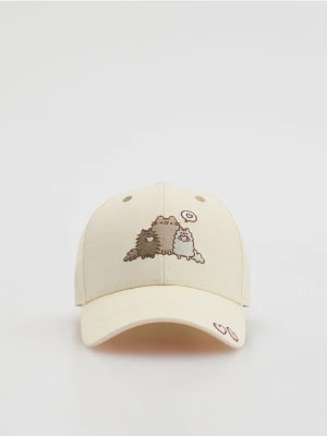 Obrázek produktu Reserved - Kšiltovka Pusheen - krémová