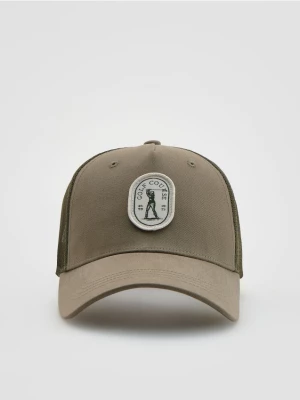 Obrázek produktu Reserved - Kšiltovka trucker s výšivkou - pudrově zelená