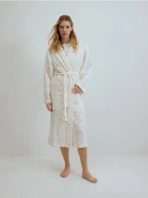 Obrázek produktu Reserved - LADIES` DRESSING GOWN - krémová