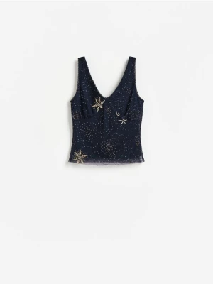 Obrázek produktu Reserved - LADIES` TOP - tmavomodrá