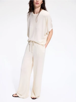 Obrázek produktu Reserved - LADIES` TROUSERS - krémová