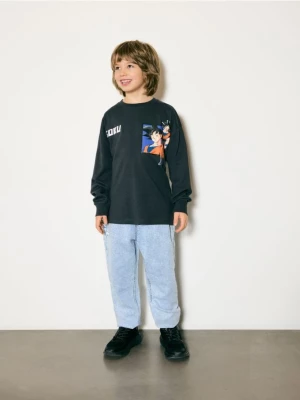 Obrázek produktu Reserved - Longsleeve tričko Dragon Ball Z - tmavě šedá