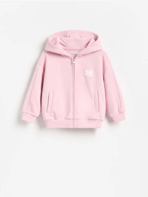 Obrázek produktu Reserved - Luźna bluza z kapturem - růžová