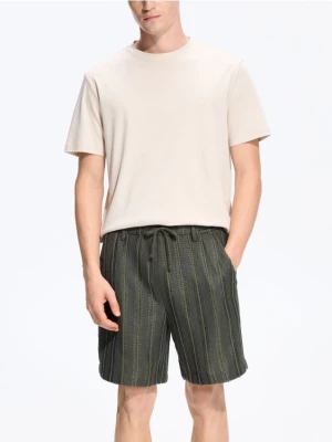 Obrázek produktu Reserved - MEN`S SHORTS - ocelově zelená