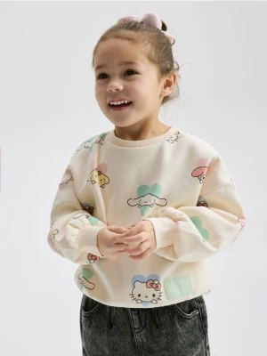 Obrázek produktu Reserved - Mikina Hello Kitty a přátelé - pastelově růžová