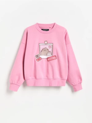 Obrázek produktu Reserved - Mikina Pusheen s 3D aplikací - fialová