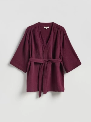 Obrázek produktu Reserved - Mušelínové kimono - mahagonová