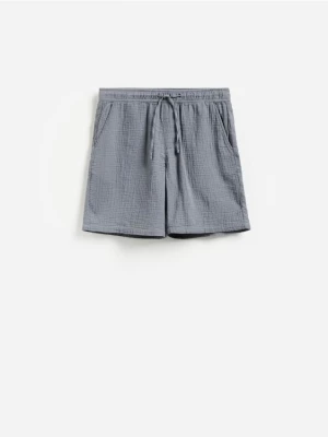 Obrázek produktu Reserved - Mušelínové šortky jogger - světle tyrkysová
