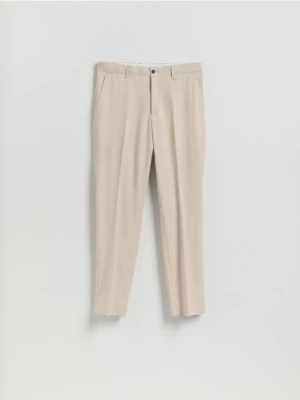 Obrázek produktu Reserved - Oblekové kalhoty slim fit - béžová