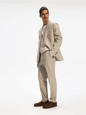 Obrázek produktu Reserved - Oblekové kalhoty slim fit - světle olivová