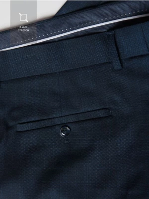 Obrázek produktu Reserved - Oblekové kalhoty slim fit - tmavomodrá