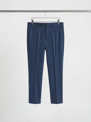 Obrázek produktu Reserved - Oblekové kalhoty slim fit - tmavomodrá