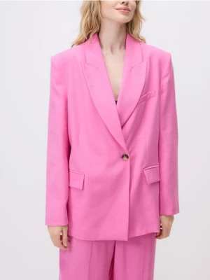 Obrázek produktu Reserved - Oversize sako s modalem - růžová