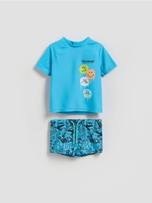 Obrázek produktu Reserved - Plavky SmileyWorld® - akvamarínová