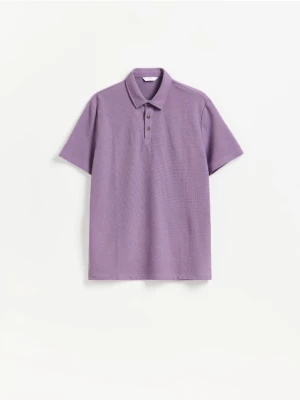 Obrázek produktu Reserved - Polo regular - tmavě fialová
