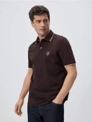 Obrázek produktu Reserved - Polo regular - tmavě hnědá