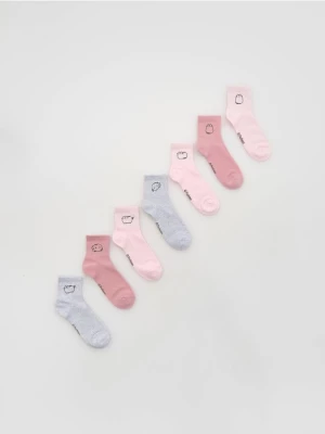 Obrázek produktu Reserved - Ponožky Pusheen 7 ks - vícebarevná