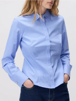 Obrázek produktu Reserved - Proužkovaná košile slim fit - bleděmodrá