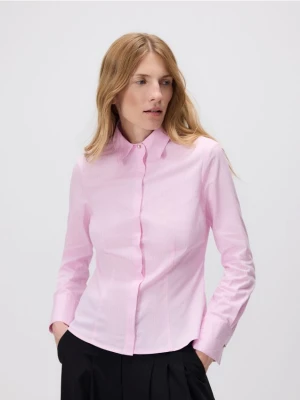 Obrázek produktu Reserved - Proužkovaná košile slim fit - pastelově růžová