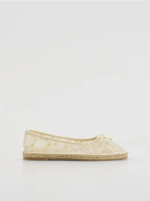 Obrázek produktu Reserved - Průhledné espadrilky - krémová