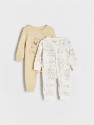 Obrázek produktu Reserved - Pyjamo Medvídek Pú 2 ks - krémová