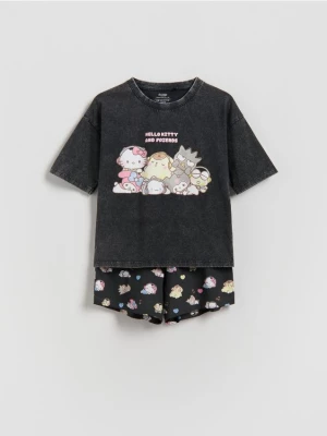 Obrázek produktu Reserved - Pyžamo Hello Kitty and Friends - tmavě šedá