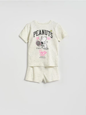 Obrázek produktu Reserved - Pyžamo s potiskem SNOOPY - krémová