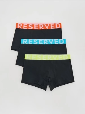 Obrázek produktu Reserved - Sada 3 boxerek classic - černý