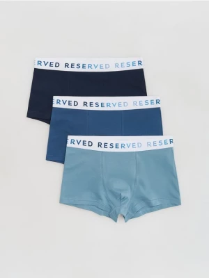 Obrázek produktu Reserved - Sada 3 boxerek classic - modrá