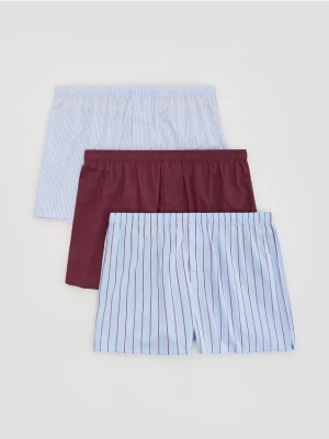 Obrázek produktu Reserved - Sada 3 boxerek loose - modrá