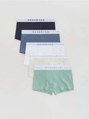 Obrázek produktu Reserved - Sada 5 boxerek classic - světle zelená