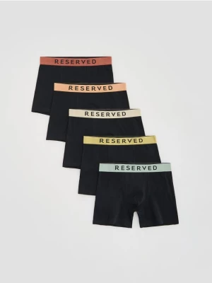 Obrázek produktu Reserved - Sada 5 boxerek long - černý