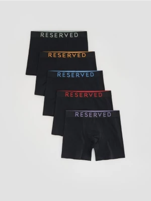 Obrázek produktu Reserved - Sada 5 boxerek long - černý