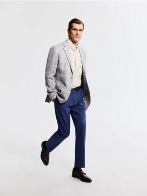 Obrázek produktu Reserved - Sako slim fit s viskózou - světle šedá