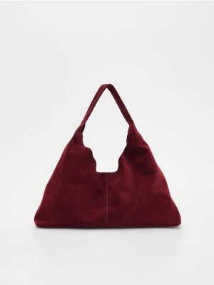 Obrázek produktu Reserved - Semišová shopper taška s kapsičkou - hnědá