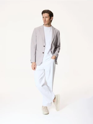 Obrázek produktu Reserved - Slim fit sako s viskózou - hnědá