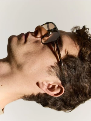 Obrázek produktu Reserved - Sluneční brýle aviator - hnědá