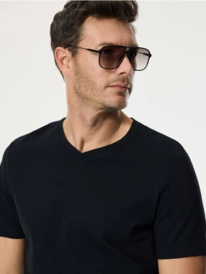 Obrázek produktu Reserved - Sluneční brýle aviator - zlatavá hnědá
