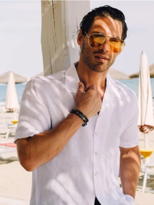 Obrázek produktu Reserved - Sluneční brýle aviator - žlutá
