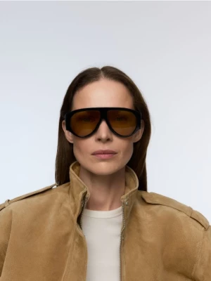 Obrázek produktu Reserved - Sluneční brýle aviator - žlutá