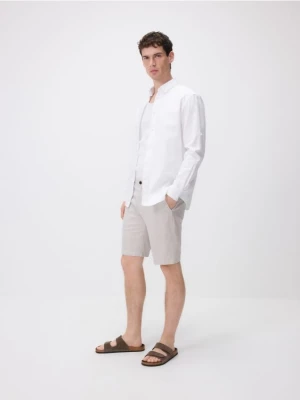 Obrázek produktu Reserved - Šortky chino regular - světle šedá
