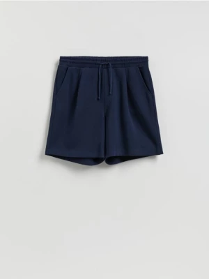 Obrázek produktu Reserved - Šortky comfort fit - tmavomodrá