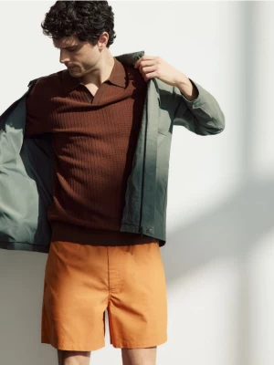 Obrázek produktu Reserved - Šortky regular fit - oranžová