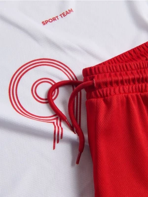 Obrázek produktu Reserved - Sportovní sada s potiskem - bílá