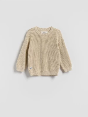 Obrázek produktu Reserved - Svetr oversized - krémová
