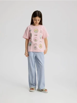 Obrázek produktu Reserved - Tričko Pusheen - pastelově růžová