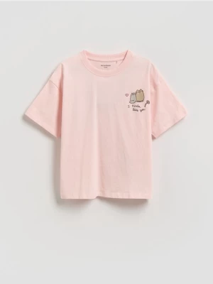 Obrázek produktu Reserved - Tričko Pusheen - růžová